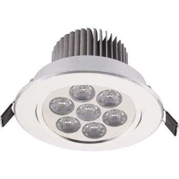 6823  DOWNLIGHT LED VII SILVER