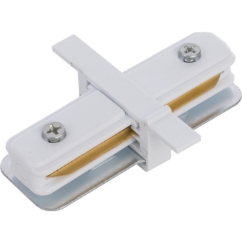 8967  PROFILE RECESSED STRAIGHT CONNECTOR WHITE