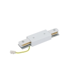 10225 PROFILE POWER STRAIGHT CONNECTOR WHITE