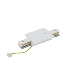 10227  PROFILE RECESSED POWER STRAIGHT CONNECTOR WHITE