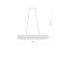 11707 LUXORA OVAL LED 40W